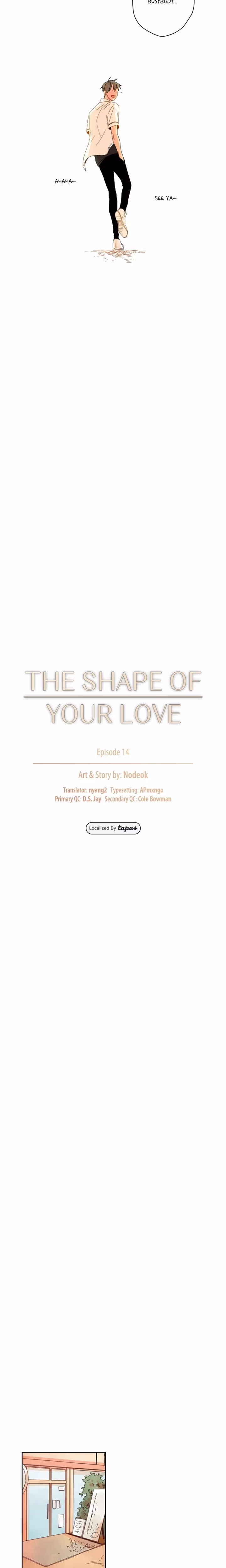 The Shape of Your Love - Chapter 14 - Part 3