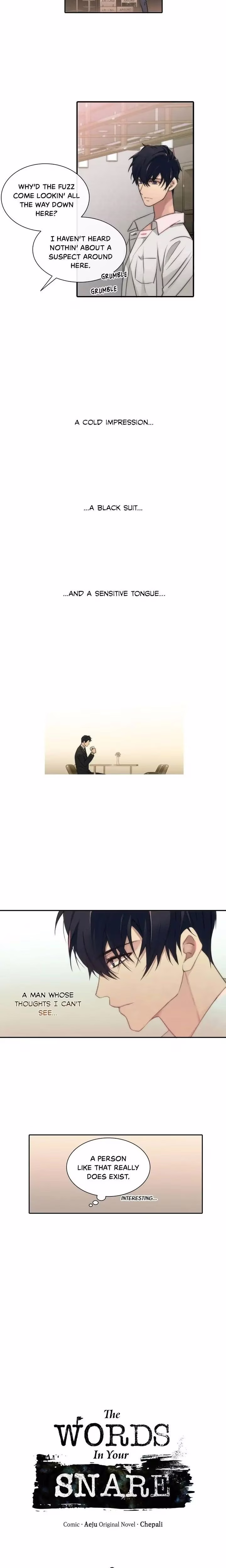 The Words in Your Snare - Chapter 2 - Part 6