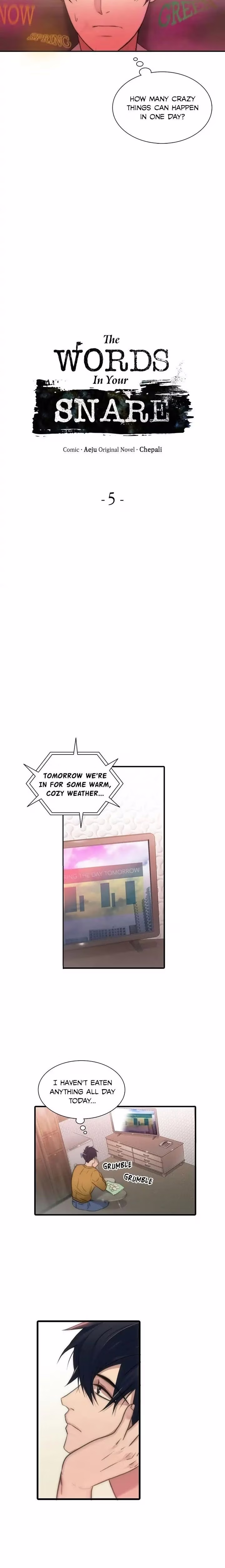 The Words in Your Snare - Chapter 5 - Part 6