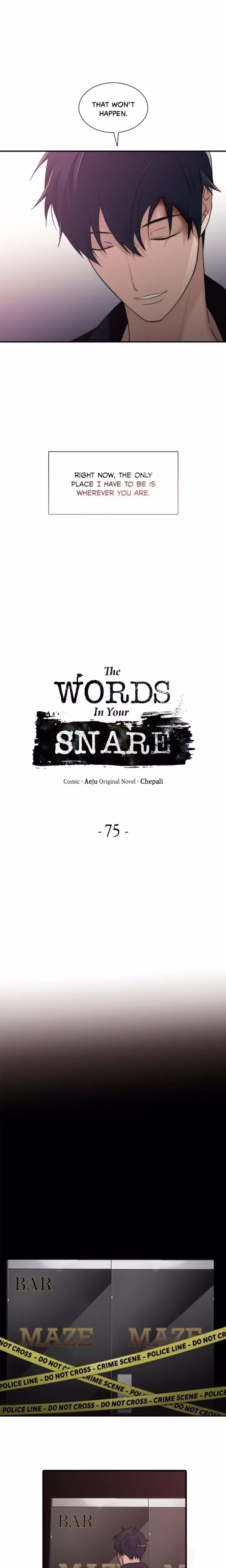 The Words in Your Snare - Chapter 75 - Part 3
