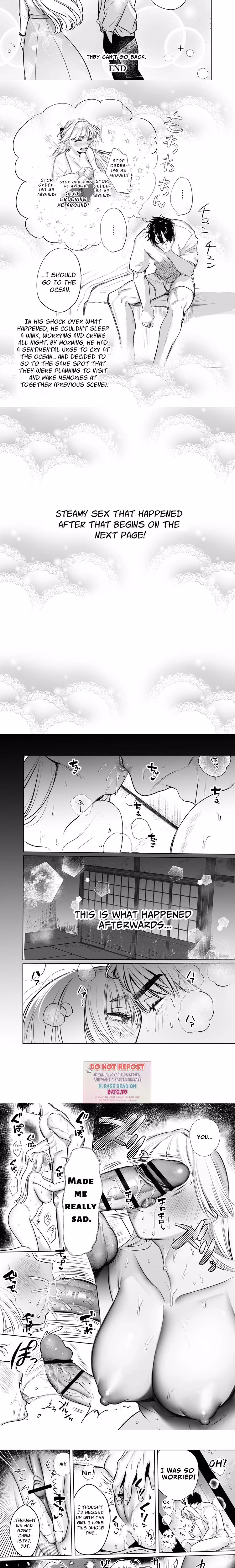 They Can't Go Back - Alone with Senpai on a Typhoon Night - Chapter 3 - Part 13