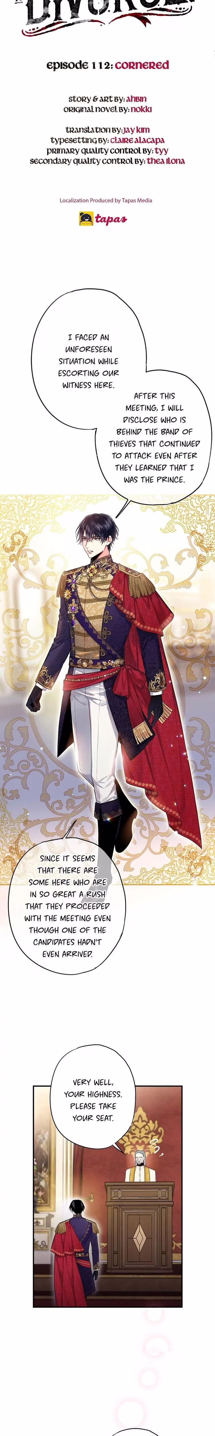 This Villainess Wants a Divorce! - Chapter 112 - Part 5