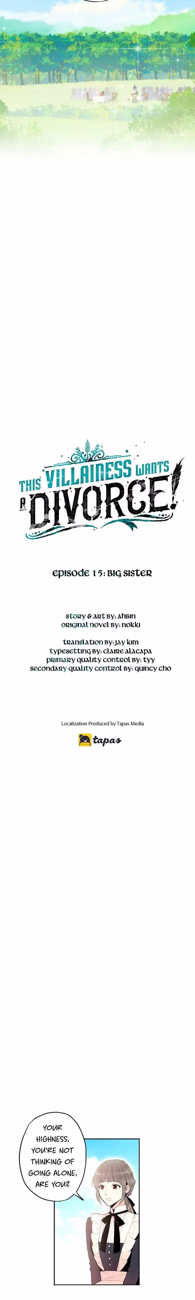 This Villainess Wants a Divorce! - Chapter 15 - Part 3