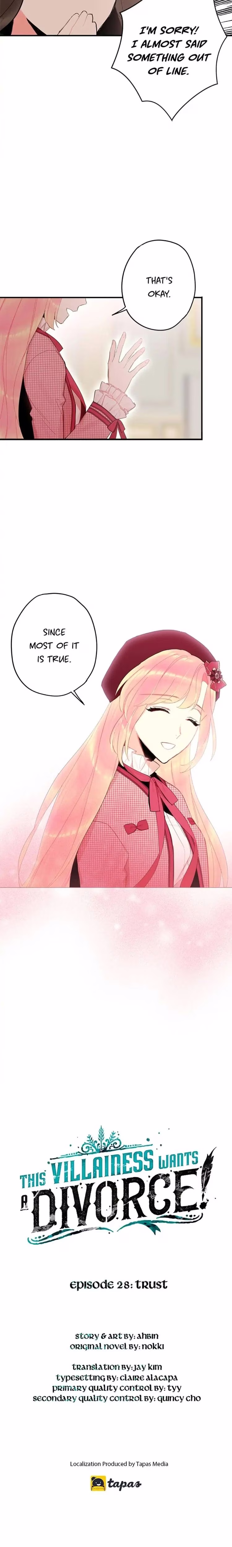 This Villainess Wants a Divorce! - Chapter 28 - Part 3