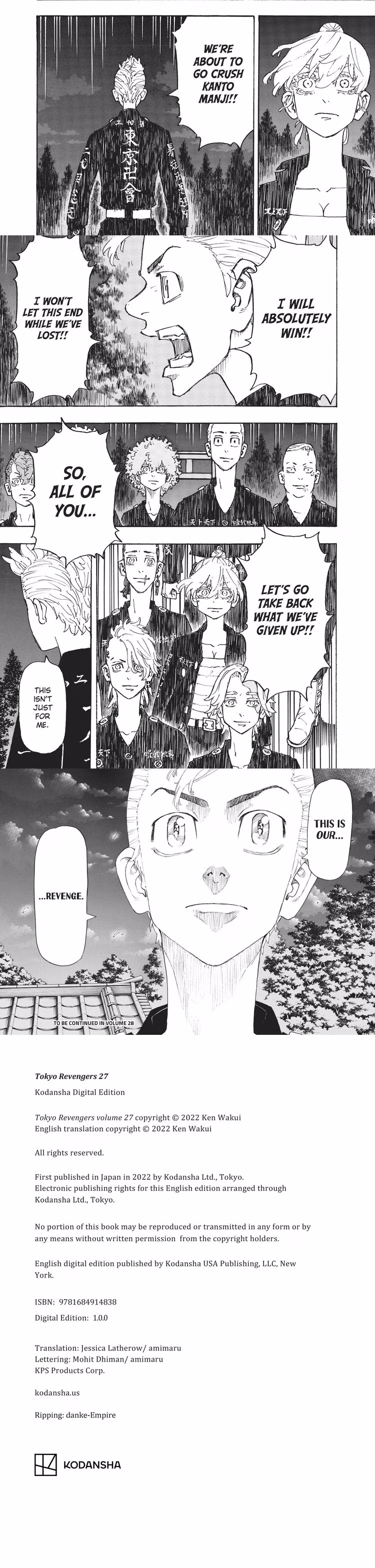 Tokyo Revengers - Chapter 243 - Part 4