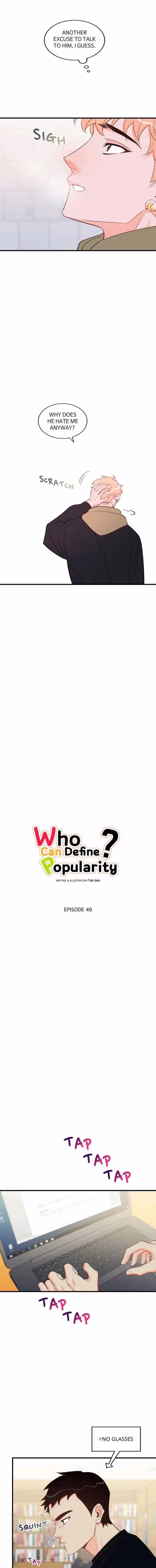 Who Can Define Popularity - Chapter 49 - Part 5