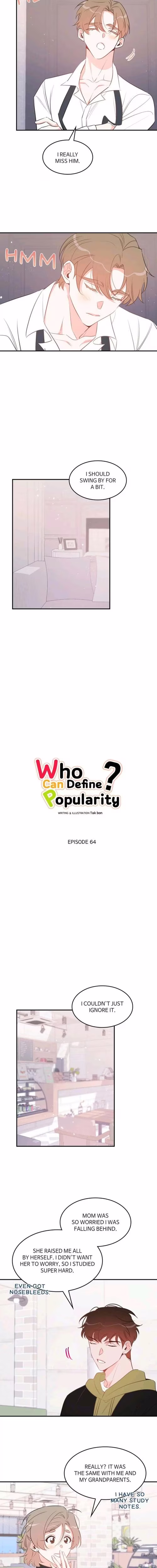 Who Can Define Popularity - Chapter 64 - Part 3