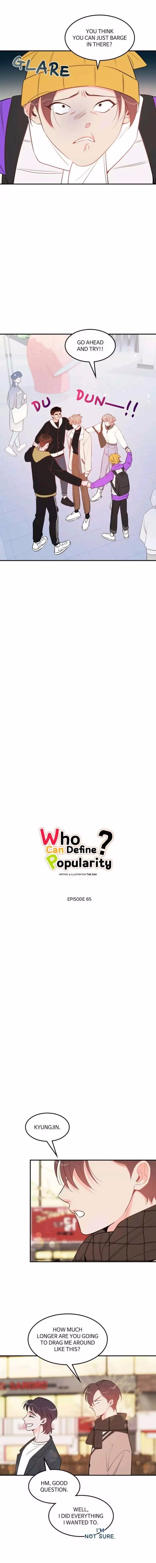 Who Can Define Popularity - Chapter 65 - Part 5