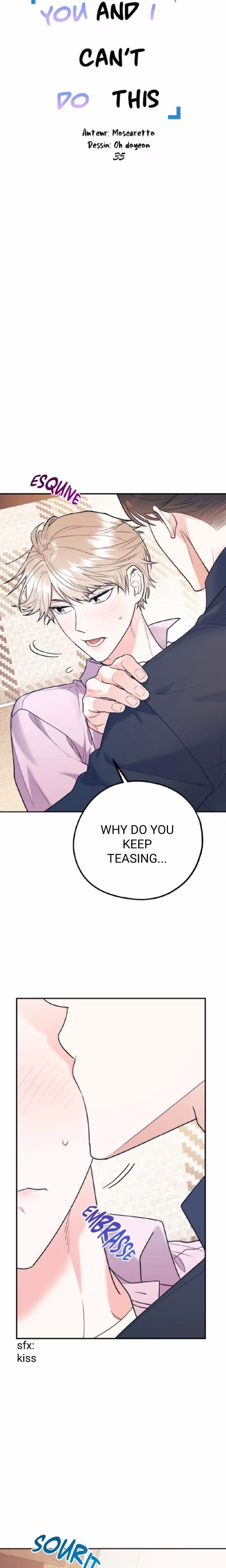 You and I cant do this - Chapter 12 - Part 5