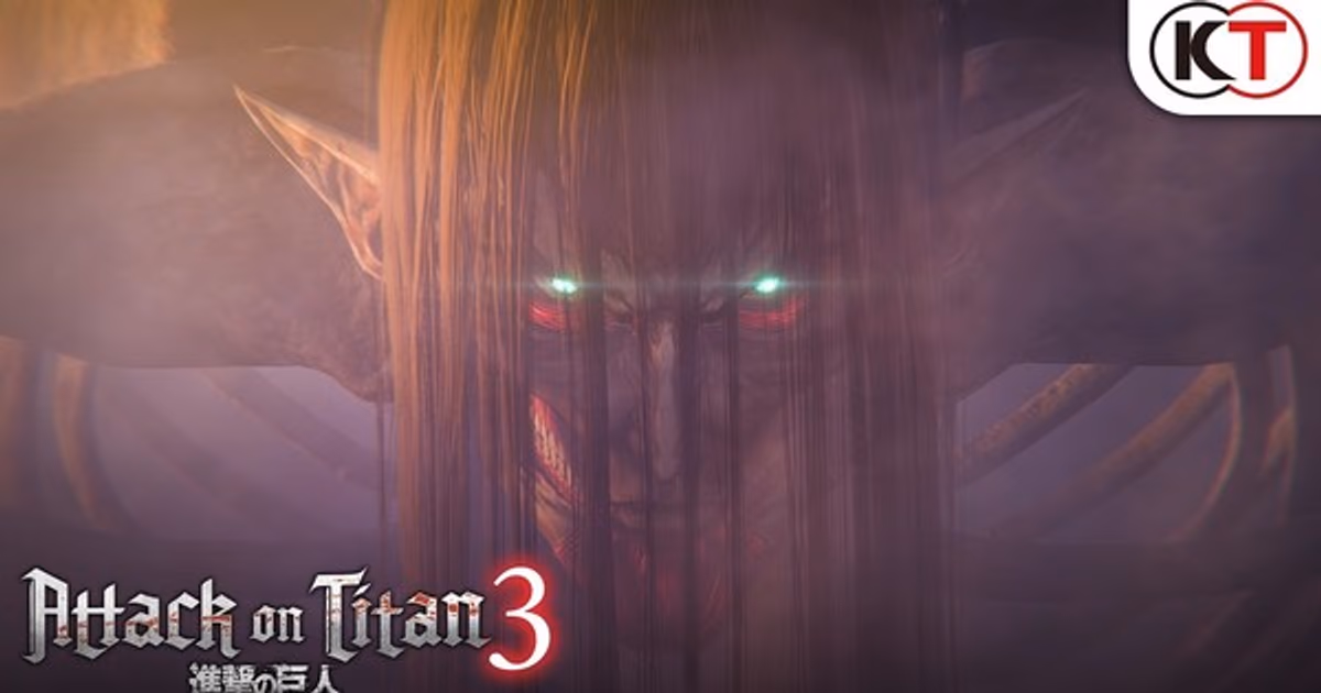 Attack on Titan 3 Announced: The Entire Story from Start to Finish in a Single Game