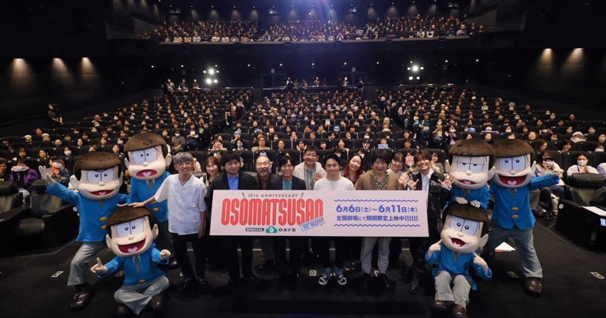 Osomatsu-san Celebrated Its 10th Anniversary with a Special Event: Voice Cast Reunited