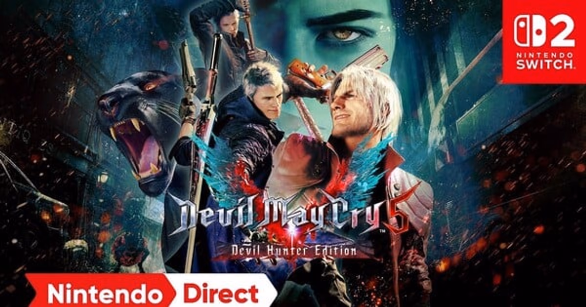 Capcom Announces Devil May Cry 5: Devil Hunter Edition for Nintendo Switch 2