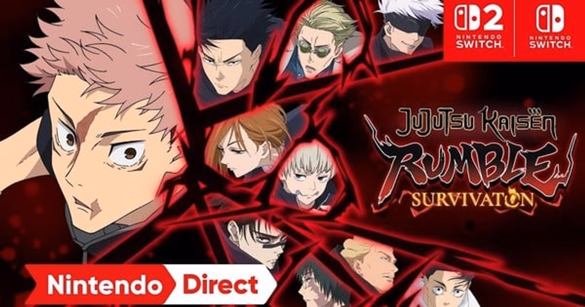 Jujutsu Kaisen Game from Vampire Survivors Developer: Coming in 2026