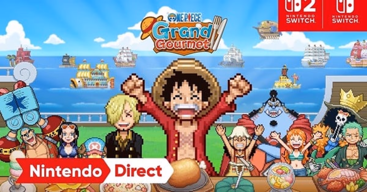 One Piece: Grand Gourmet Announced – A Cooking Simulation from Kairosoft