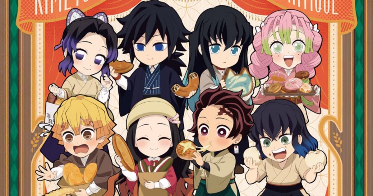 First Collaboration from Demon Slayer and Heart Bread ANTIQUE: Character-Themed Breads and New Visuals from ufotable Coming