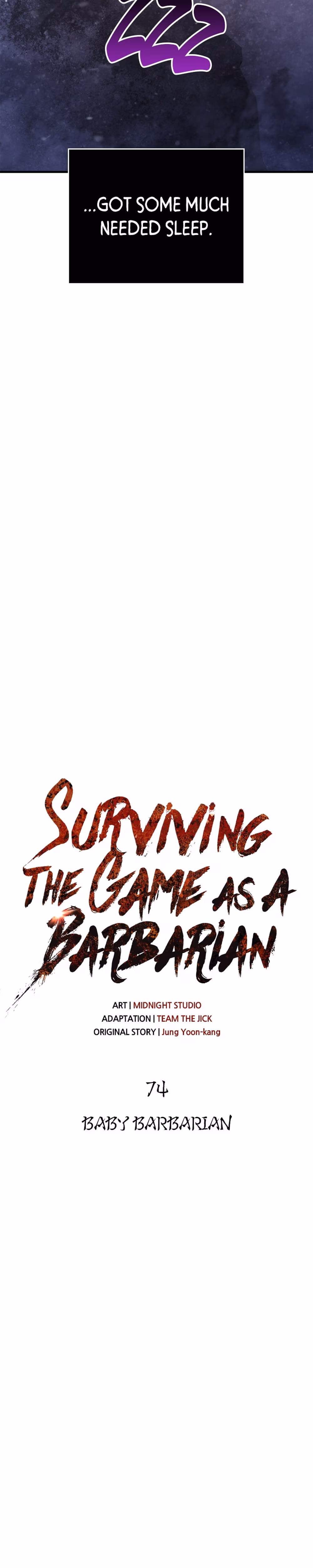 Surviving The Game as a Barbarian - Chapter 74 - Part 3