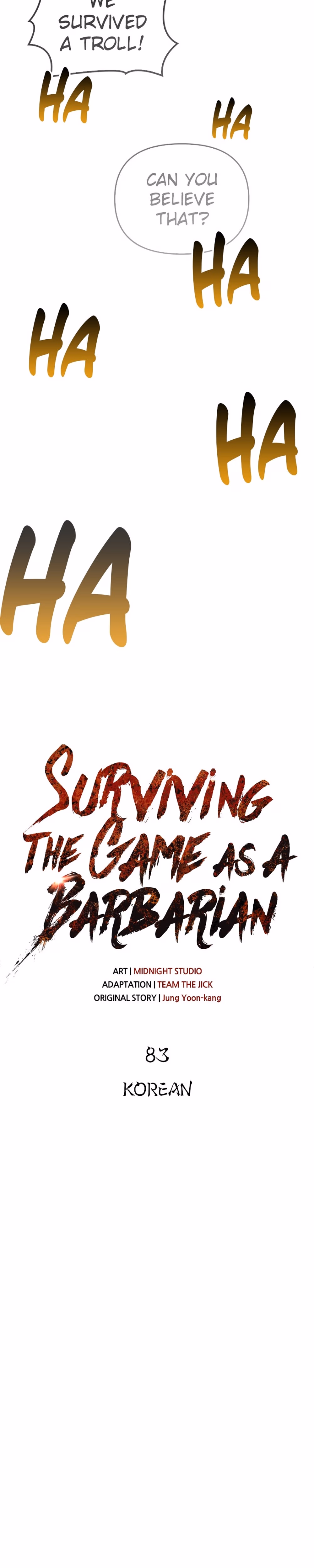Surviving The Game as a Barbarian - Chapter 83 - Part 7